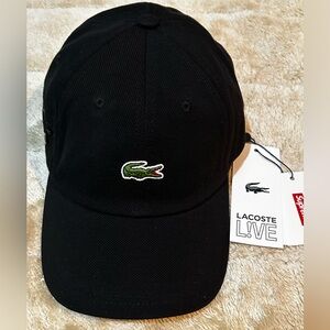 Lacoste Supreme Black Cap